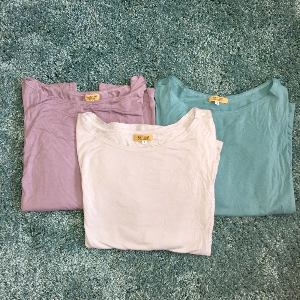 Bundle of Piko Shirts 👚-Small